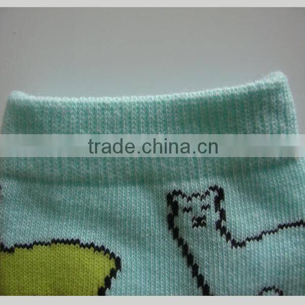 GSW-133 Alibaba wholesale jacquard fancy womens 100% pure cotton plain socks