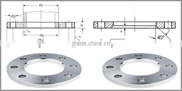carbon steel asme b16.5 welding neck flange raised face or flat face carbon steel A105