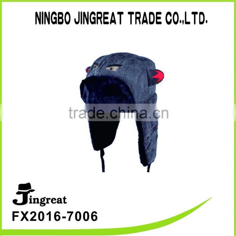 wholesales cotton & polyester windproof thickening warm caps