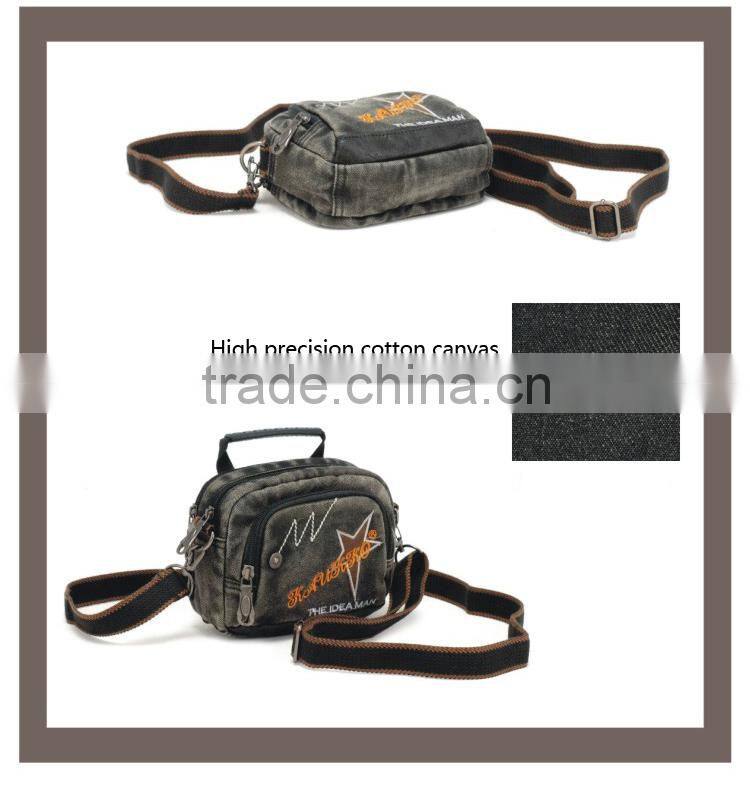 Old Style Durable Vintage Canvas Messenger Tote Men Bag