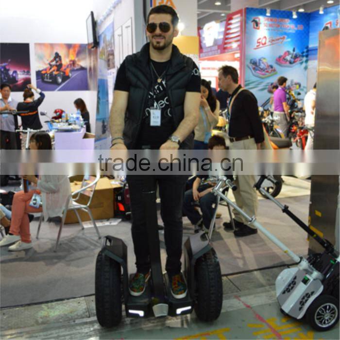 Self-balancing electric golf car auto smart golf car with handle big wheel