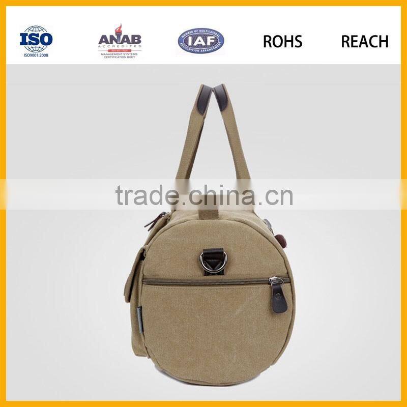 Promotional Canvas Bag Travelling Bag Luggage Bag Oversized Sport Bag Duffle Bag