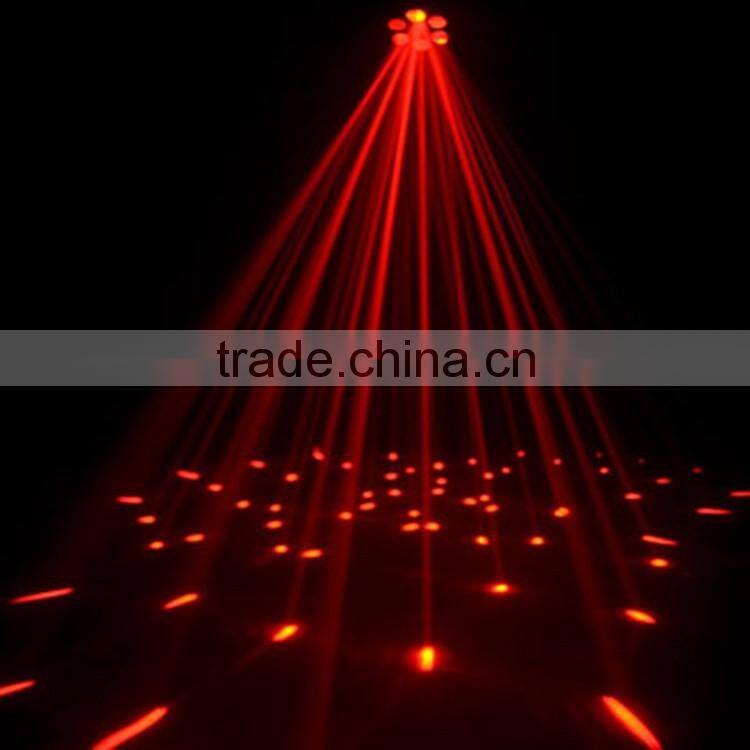 Professional Stage Lighting American DJ Light DMX 6CH 3in1 RGB Six Eye LED Bubble Effect Light