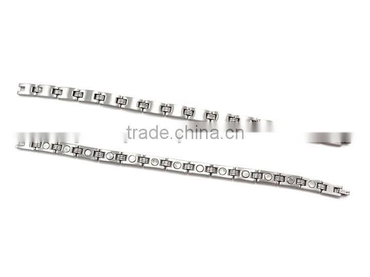 2016 Hot sale Anti-radiation Magnetic 361L Stainless Steel Bracelet for Men