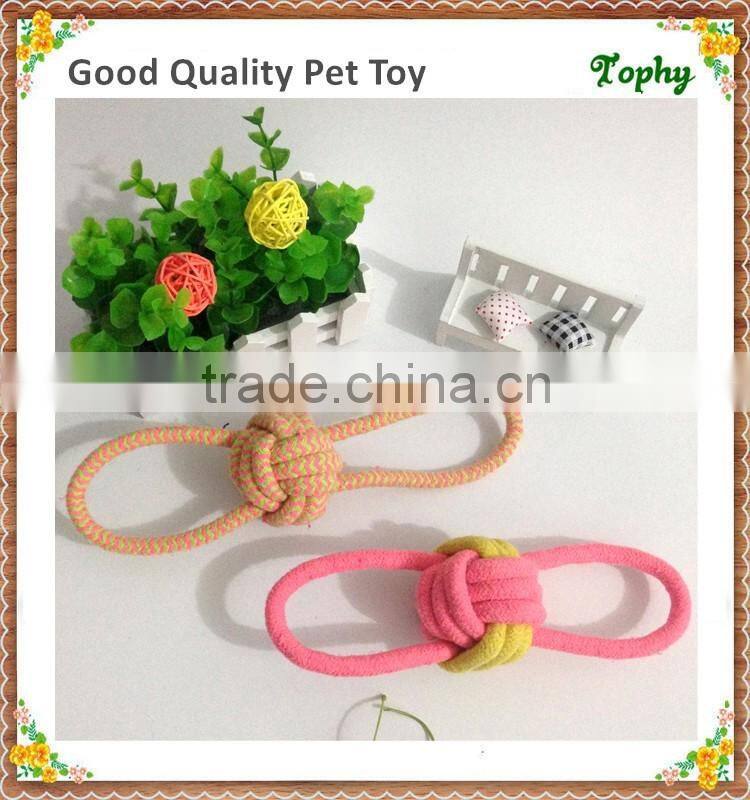 dog chew rope knot dog chew pet toys for grind their teeth