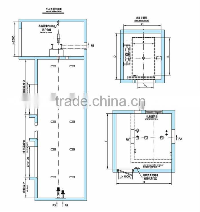 Cheap Patient Elevator/Hospital Bed Elevators/ Hospital Lifts