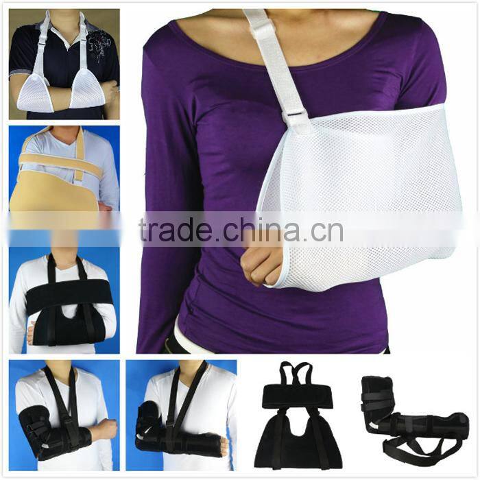 best selling children arm sling / high qualty medical broken arm immobilizing slings