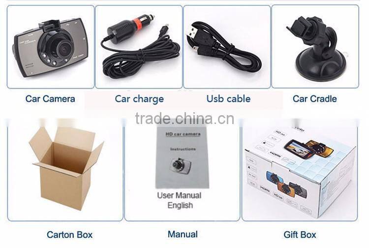 New high resolution wide angle full hd car dashboard dash camera