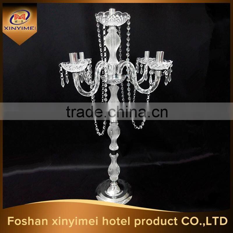5 arm table center piece for wedding