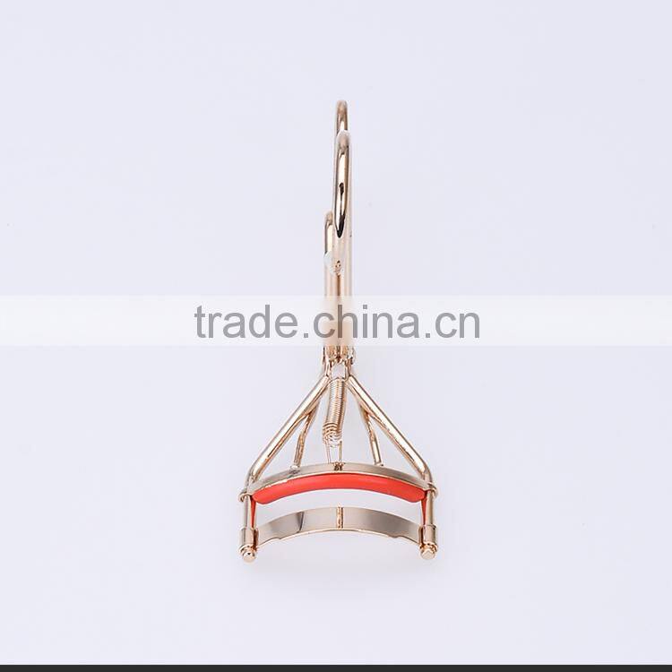 S60.1199-2015 New design professional carbon steel eyelash curler with gold-plated