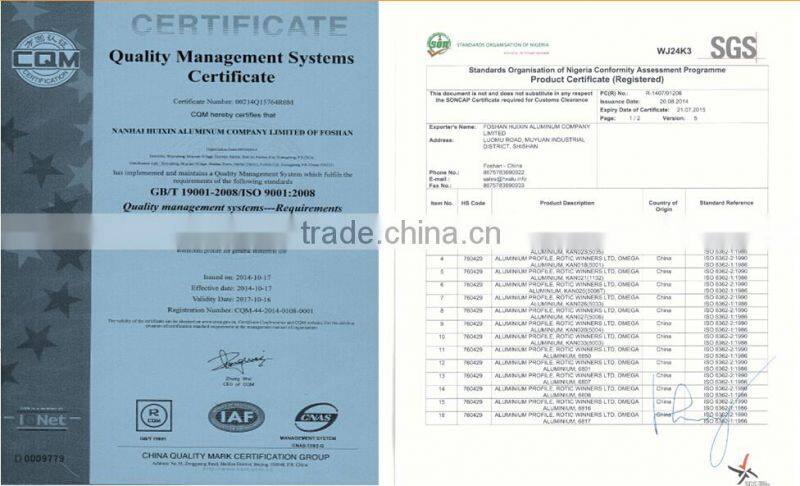 aluminum profile for ceramic tile trim corner edge