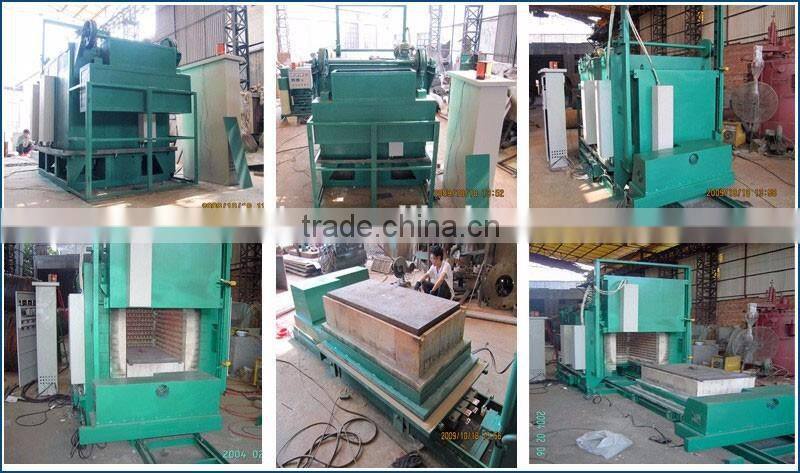 electric bogie hearth used heath treatment quench hardening furnace