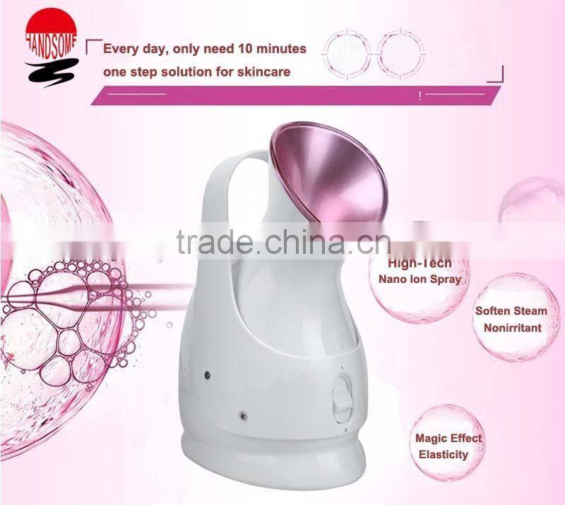 2015 magic beauty equipment portable 2 in 1 facial steamer