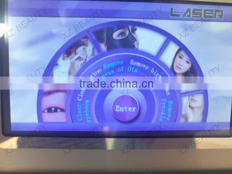 Factory hot sale professional tattoo laser/tattoo removal laser/nd yag laser tattoo removal