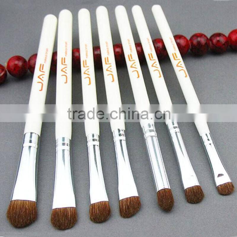 7pcs medium firm smudge firm short shader brush multifounction face cosmetics brush for makeup
