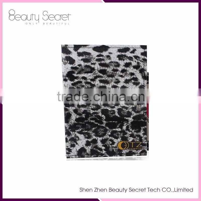 brown eyeshadow make up brushes with 72 colors