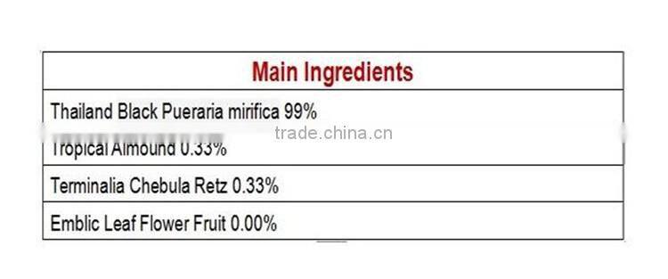 100% natural Black Pueraria Mirifica Extract|male sexual enhacement|herba Extract for Aphrodisiac