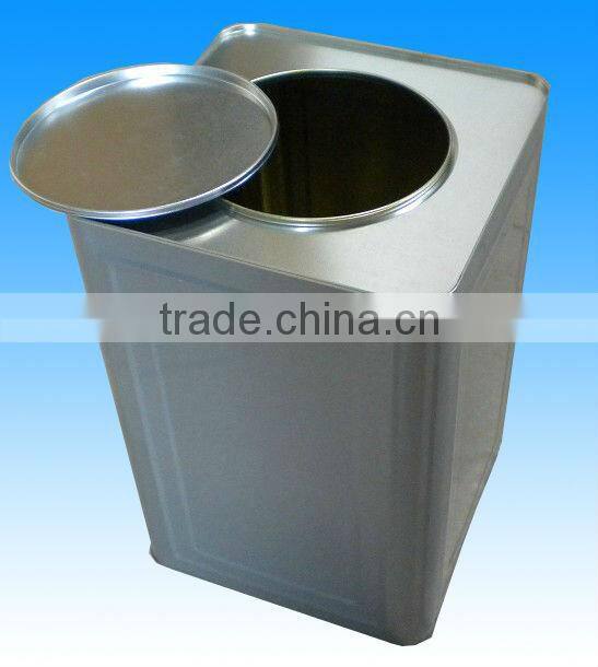 18L square tin can