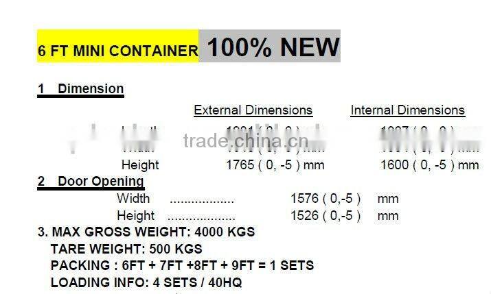 Favorites Compare Special containers for mini set;open tops;open sides;bulk container;extra large container;car carriers