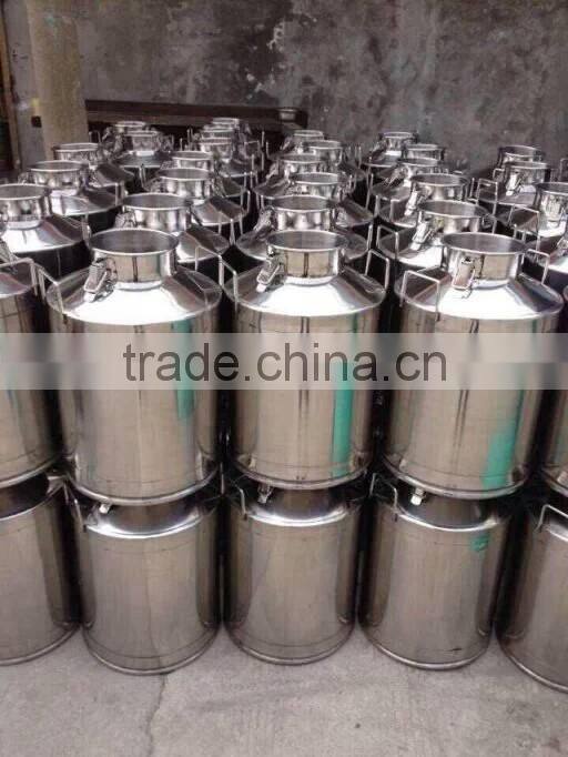 50/100Lt stainless steel milk can for alcohol distillation