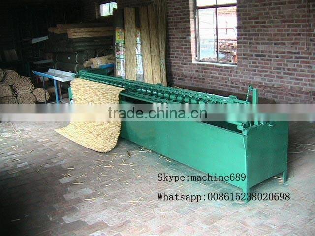 Newest Automatic straw/reed knitting machine/reed fence knitting machine with cutting knife