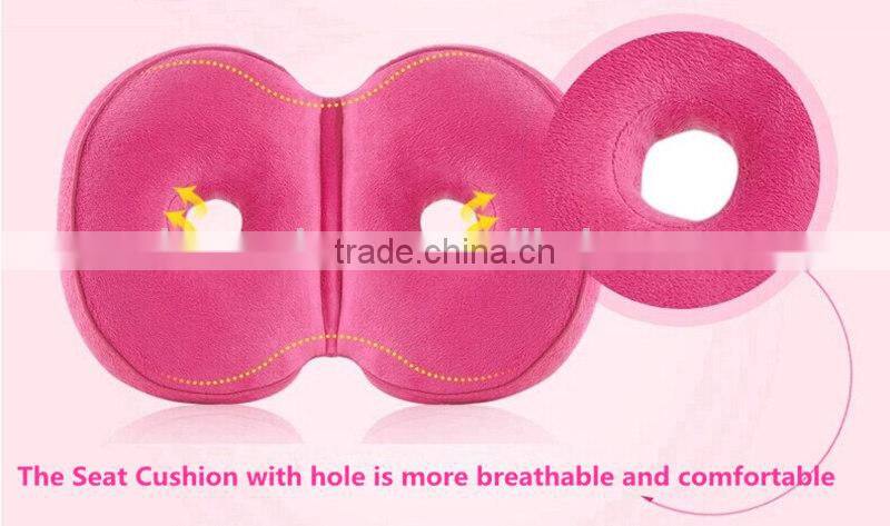 Shredded Memory Foam Hip Up Orthopedic Seat Cushion