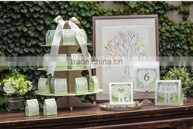 Custom vintage candy box for wedding
