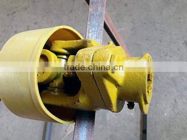 Side cutting 3 point flail mower