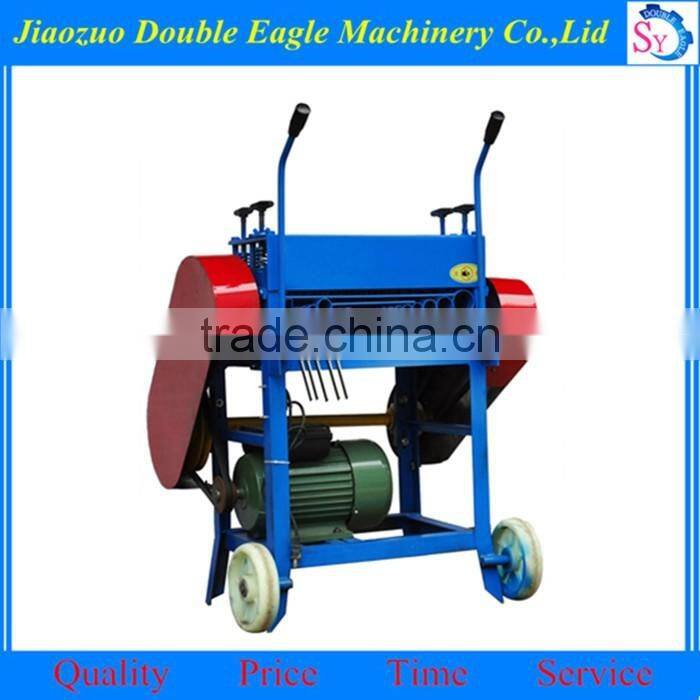 Scrap wire and cable recycling station automatic peeling machine/double peeler