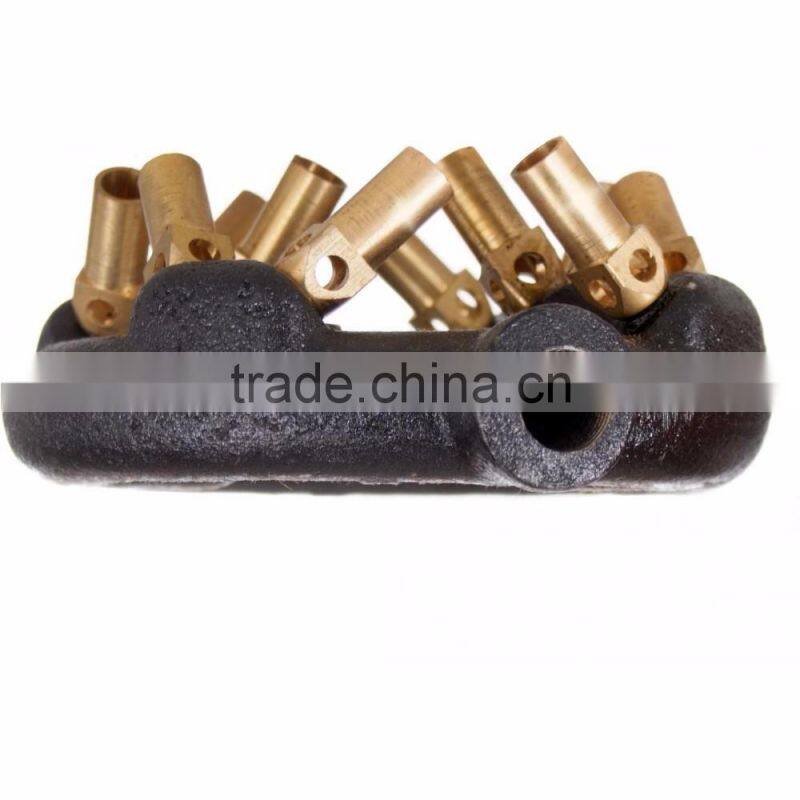 Brass nozzle jet gas burner cnc machining parts brass nozzle