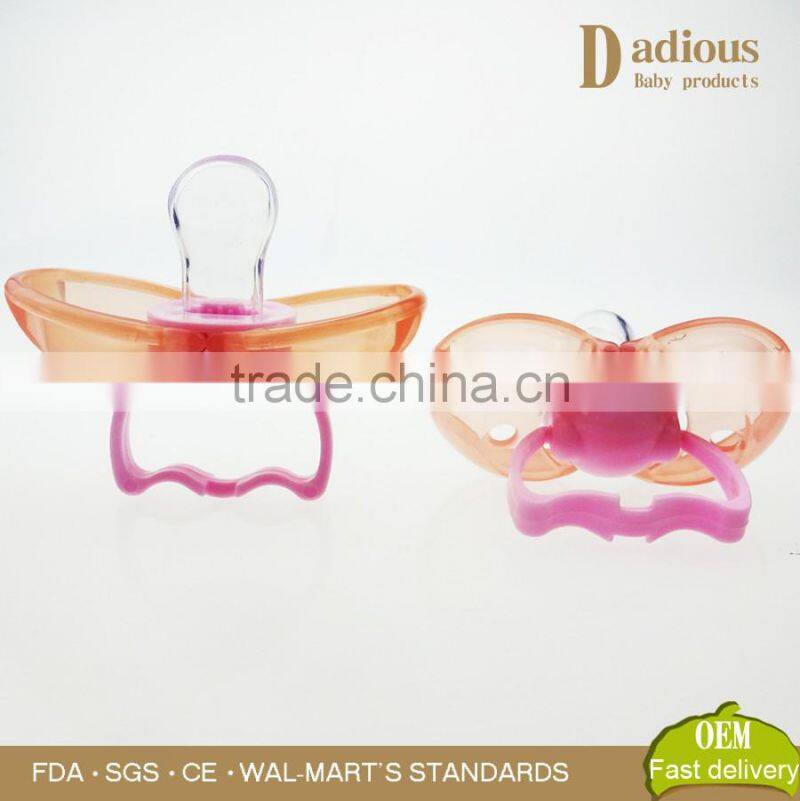 Funny BPA free Baby Infant Dummy Teether Silicone Nipple Soother Pacifier