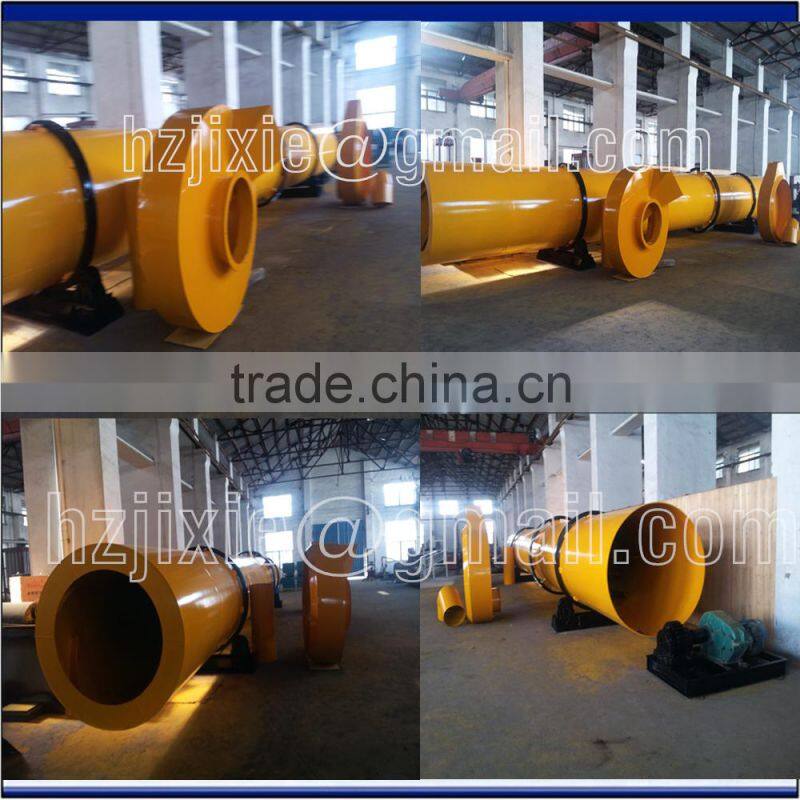 Wood sawdust rotary drum dryer for drying the wood pellet/wood chips