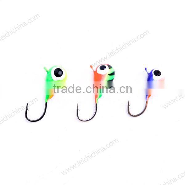 different types wholesale rain drop tungsten ice fishing jigs
