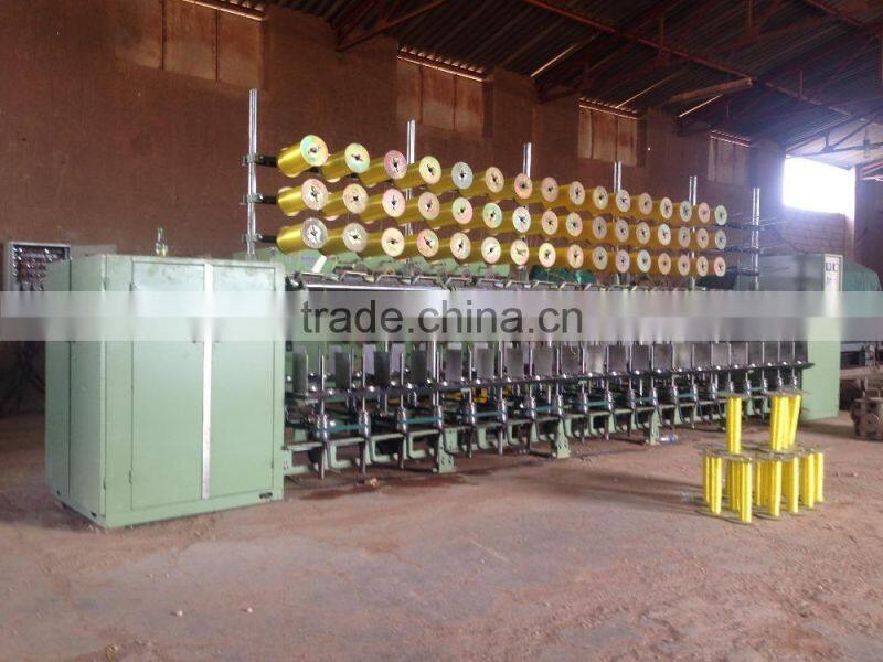 Factory supplied polypropylene yarn twisting machine for sale