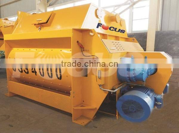 Beton batching machine from China JS1500 towable concrete mixers in Brazil