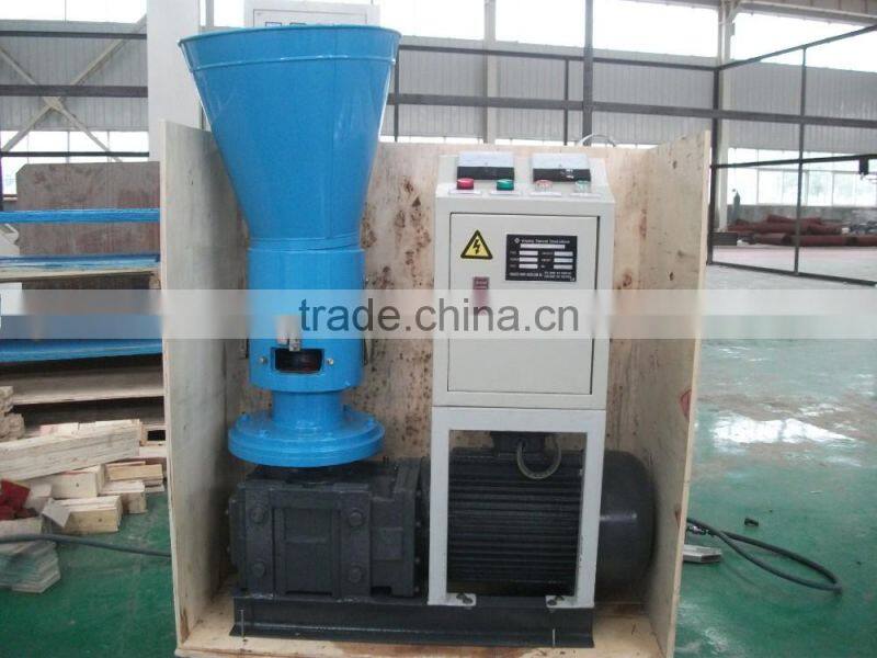 2016 Hot sale New type & High Quality Flat Die Pellet Mill (Roller Turning)