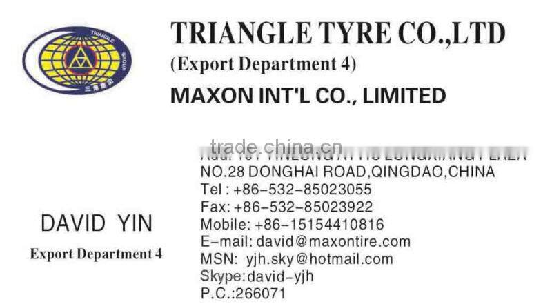 SUV CAR TYRE HIGHWAY TERRAIN TRIANGLE TYRE 245/70R16 TR257