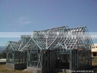 durable light steel structure of greenhouse,garage,mobile house