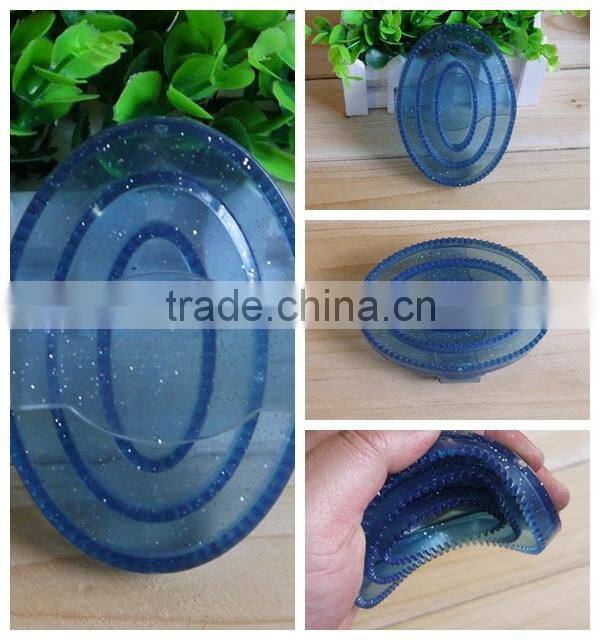 curry brush dog massager tool pet grooming brush