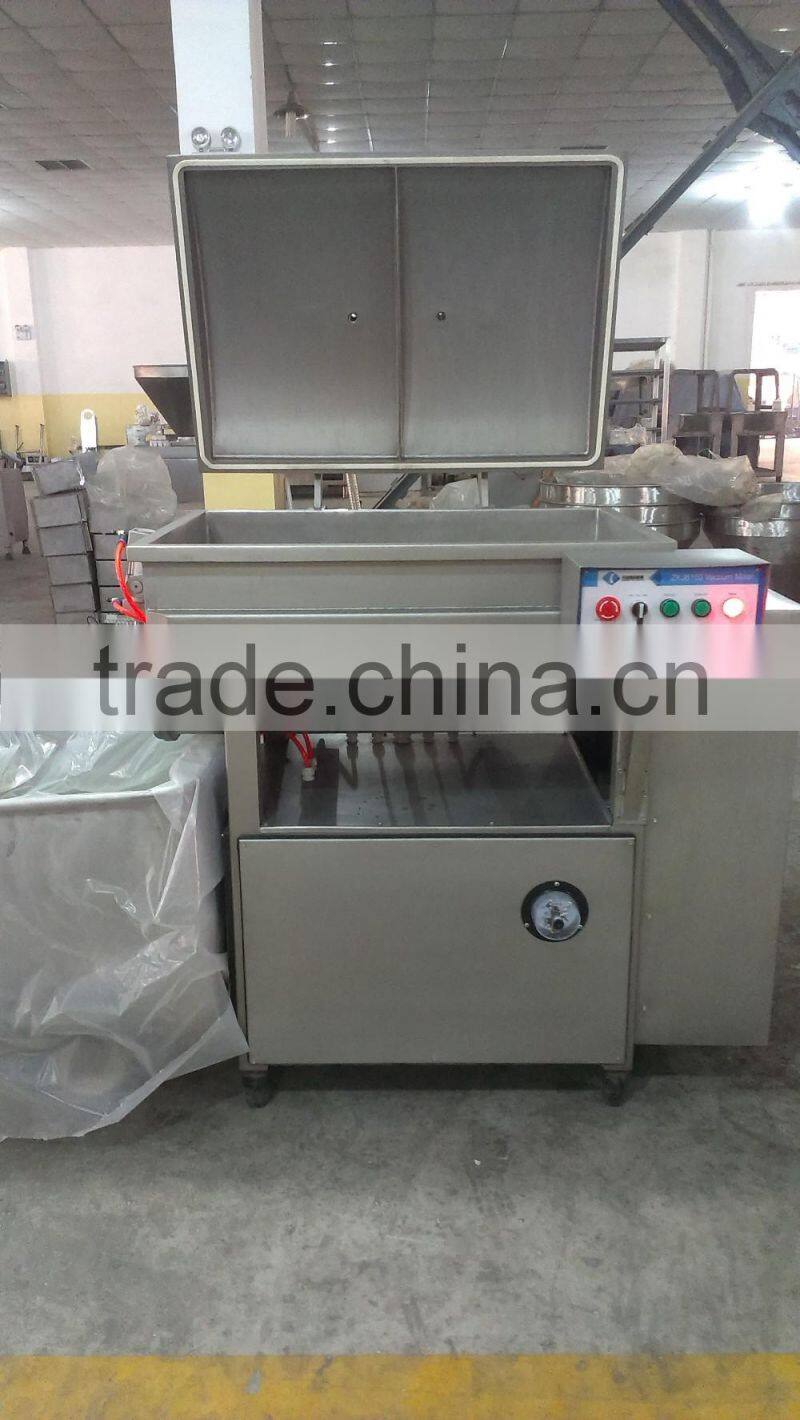 double paddles 100kg Sausage Stuffing Meat Mixer machine for sale