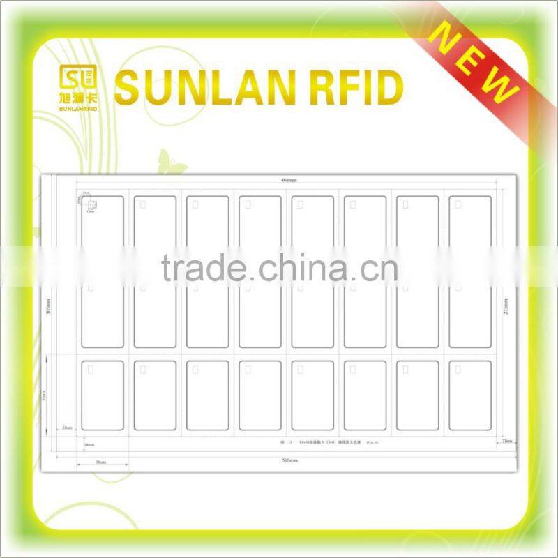 High Quality Printed PVC/PET RFID Inlay Sheet For Contactless/Contact Smart Cards(professional manuafcturer)