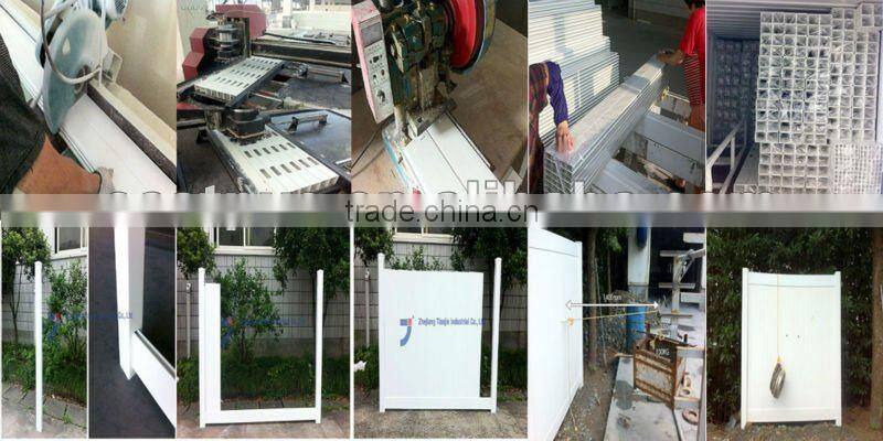 PVC Fencing Post and Rail