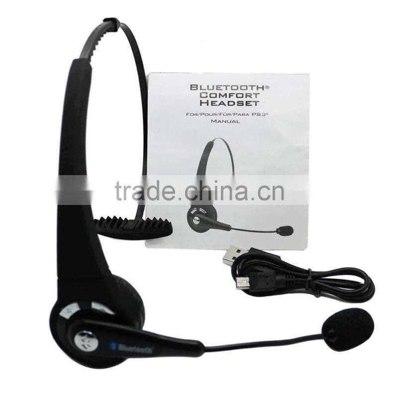 China wholesale bluetooth headset mono wireless headphone handfree bluetooh earphone for PS3/pc/mobile phone