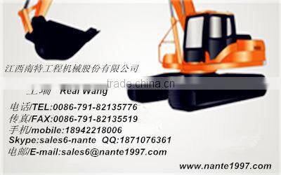 nante mini wheel excavator