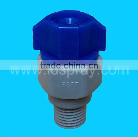 1/8",1/4",3/8",BSPT PP or plastic hollow full solid cone jet nozzles