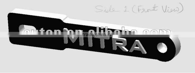 Custom Short Black Silicone Rubber Band