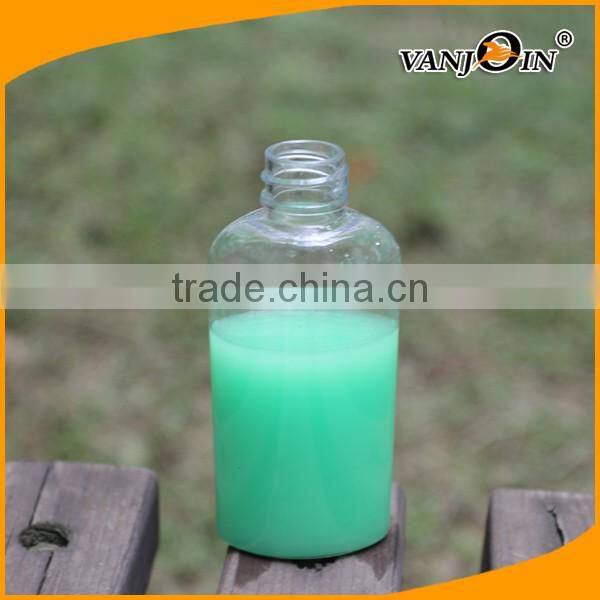 2oz Printed Transparent Food Grade Oval Bottles