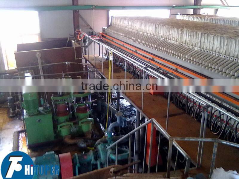 Sludge dewatering filter press for mining wastewater industry,China hot sale press filter of good quality