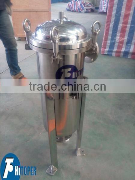 purified water system used SS304 bag filter