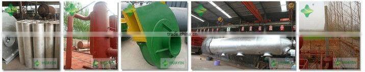 Waste Tyre Pyrolysis Carbon Black Quality Producer for Fuel Huayin